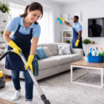 reliable house cleaning service delivering spotless living room and fresh home reliable house cleaning service delivering spotless living room and fresh home